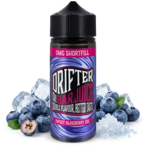 Sweet Blueberry Ice Shortfill E-Liquid by Drifter Bar Juice 100ml