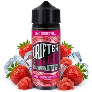 Sweet Strawberry Ice Shortfill E-Liquid by Drifter Bar Juice 100ml