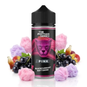 The Panther Series Pink Shortfill E-Liquid by Dr Vapes 100ml