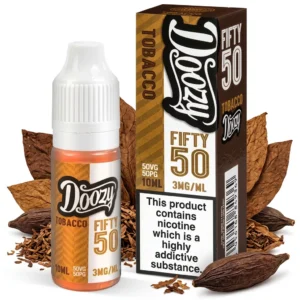 Tobacco Freebase Nicotine Vape Juice by Doozy