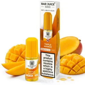 Mango Salt Nicotine E-Liquid by Bar Juice