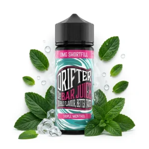 Triple Menthol Shortfill E-Liquid by Drifter Bar Juice 100ml