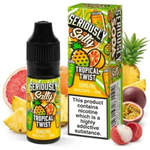 Grapefruit, Pineapple, Tropical Fruit Salt Nicotine E-Liquid by Doozy