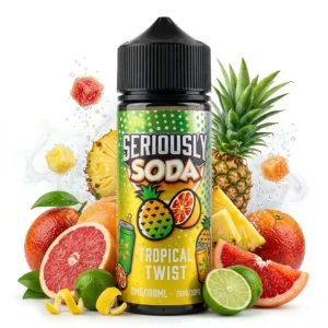 Tropical Twist Shortfill E-Liquid by Seriously Soda 100ml