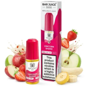 Apple, Banana, Milk / Milkshake, Strawberry Salt Nicotine E-Liquid by Bar Juice