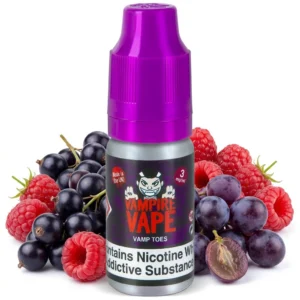 Blackcurrant, Grape, Raspberry freebase nicotine E-Liquid