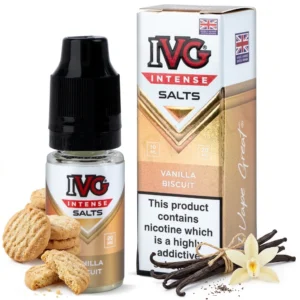 Biscuit, Vanilla Salt Nicotine E-Liquid by IVG