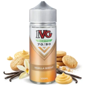 Vanilla Biscuit Shortfill E-Liquid by IVG 100ml