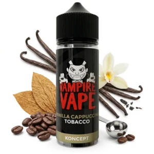Vanilla Cappuccino Tobacco Shortfill E-Liquid by Vampire Vape 100ml