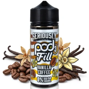 Vanilla Coffee Shortfill E-Liquid 100ml