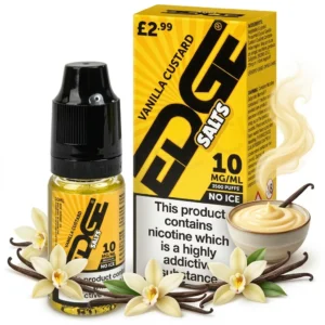 Custard, Vanilla Salt Nicotine E-Liquid by Edge