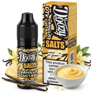 Custard, Vanilla Salt Nicotine E-Liquid by Doozy