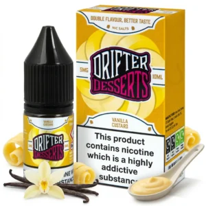 Custard, Vanilla Salt Nicotine E-Liquid by Drip Hacks