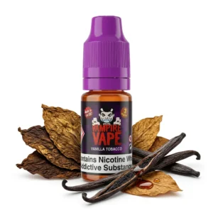 Tobacco, Vanilla freebase nicotine E-Liquid by Vampire Vape