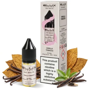 Tobacco, Vanilla Salt Nicotine E-Liquid by Elux