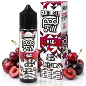 Very Cherry Shortfill E-Liquid by Seriously Pod Fill Max 40ml