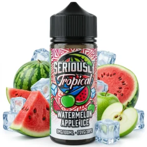Watermelon Apple Ice Shortfill E-Liquid by Seriously Tropical 100ml