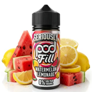 Watermelon Lemonade Shortfill E-Liquid by Seriously Pod Fill 100ml