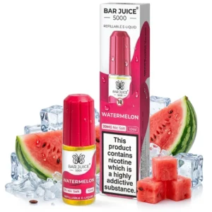 Ice / Slush, Watermelon Salt Nicotine E-Liquid by Bar Juice