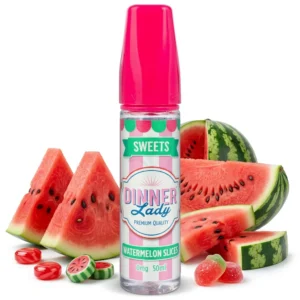 Watermelon Slices Shortfill E-Liquid by Dinner Lady Sweets 50ml