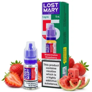 Strawberry, Watermelon Salt Nicotine E-Liquid by Lost Mary