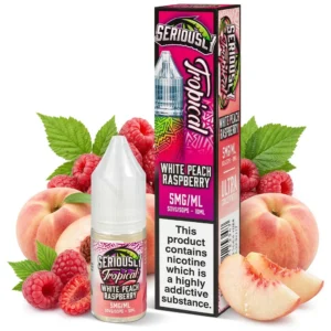 Peach, Raspberry Salt Nicotine E-Liquid by Doozy