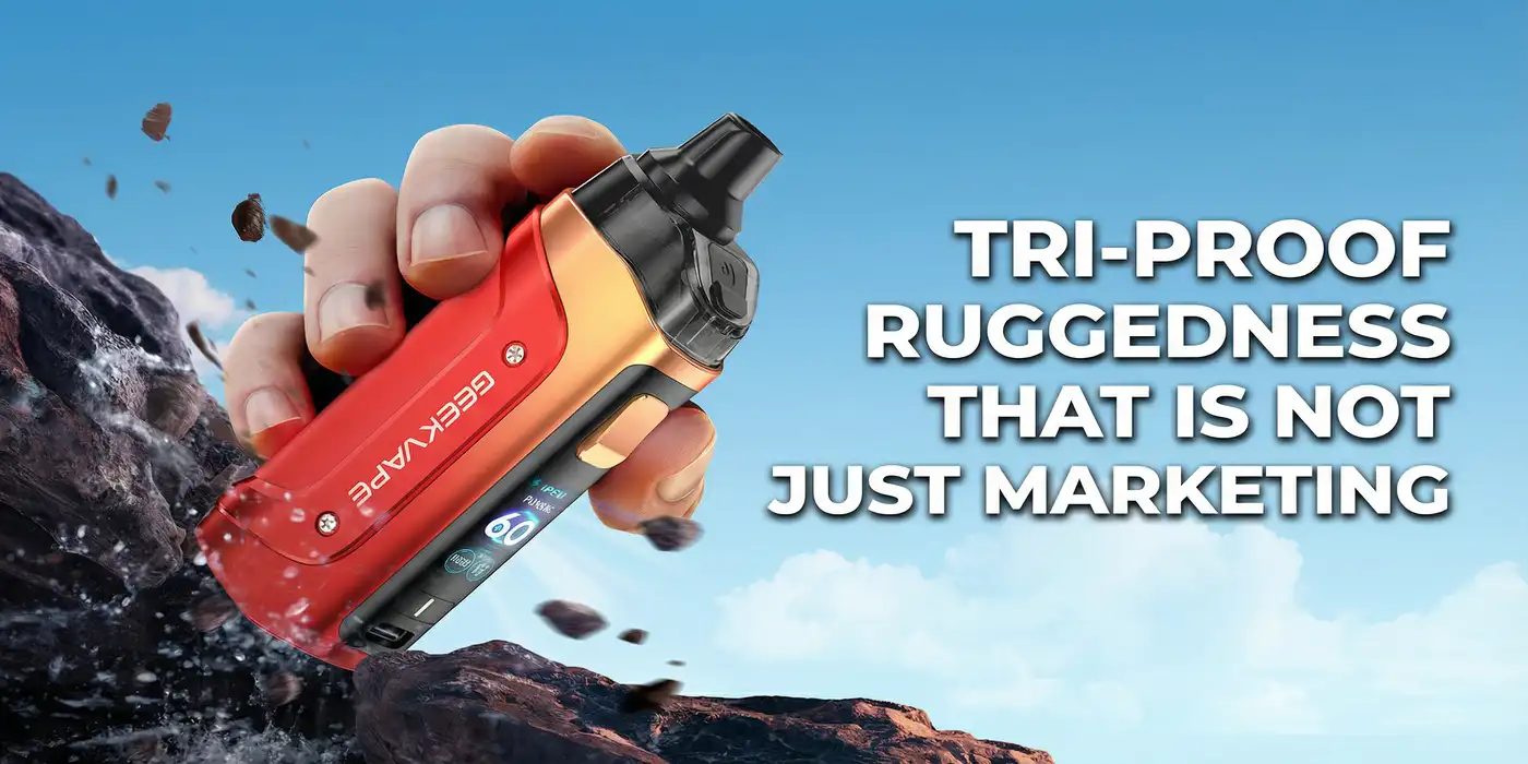 Tri-Proof Ruggedness That's Not Just Marketing