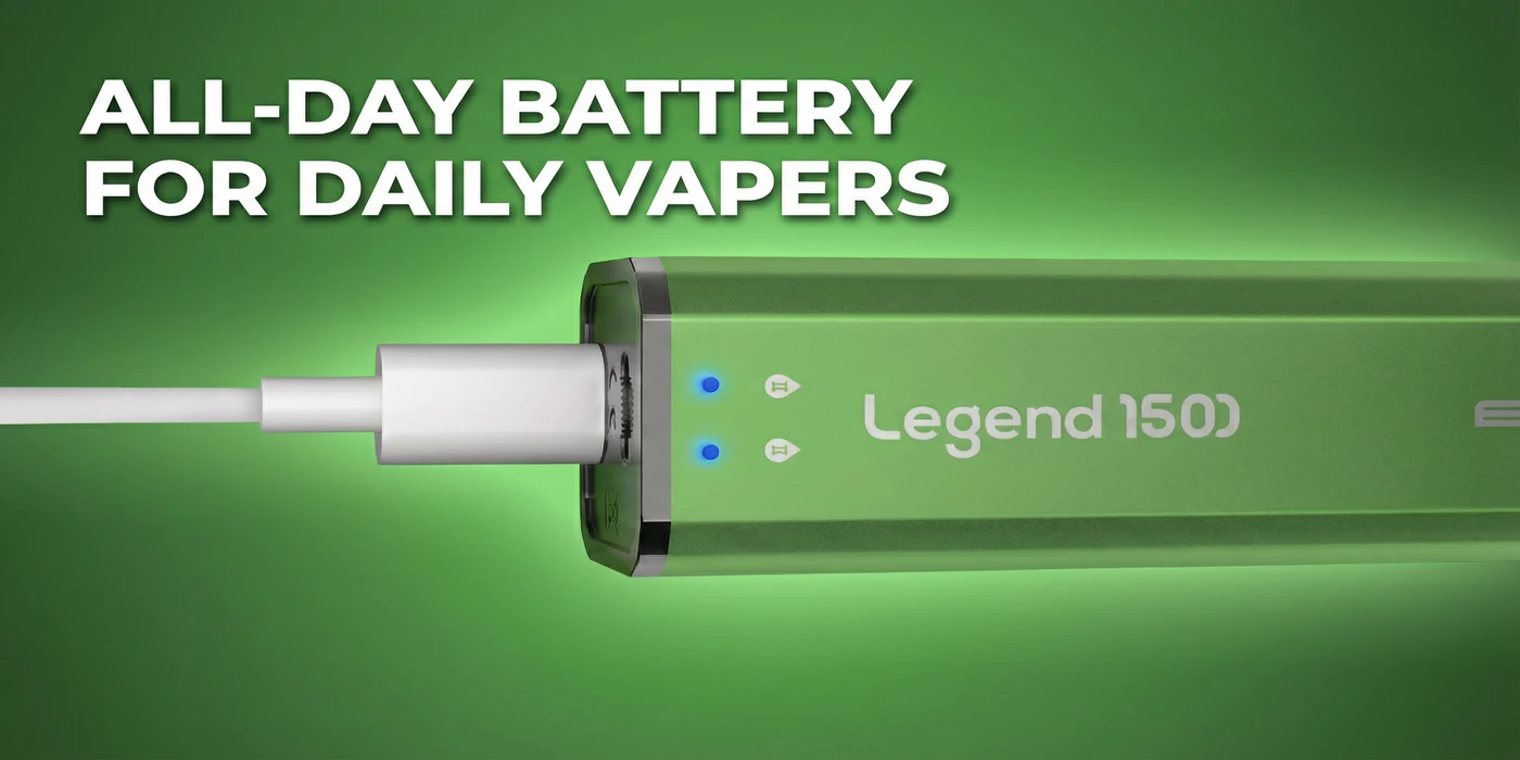 All-Day Battery for Daily Vapers