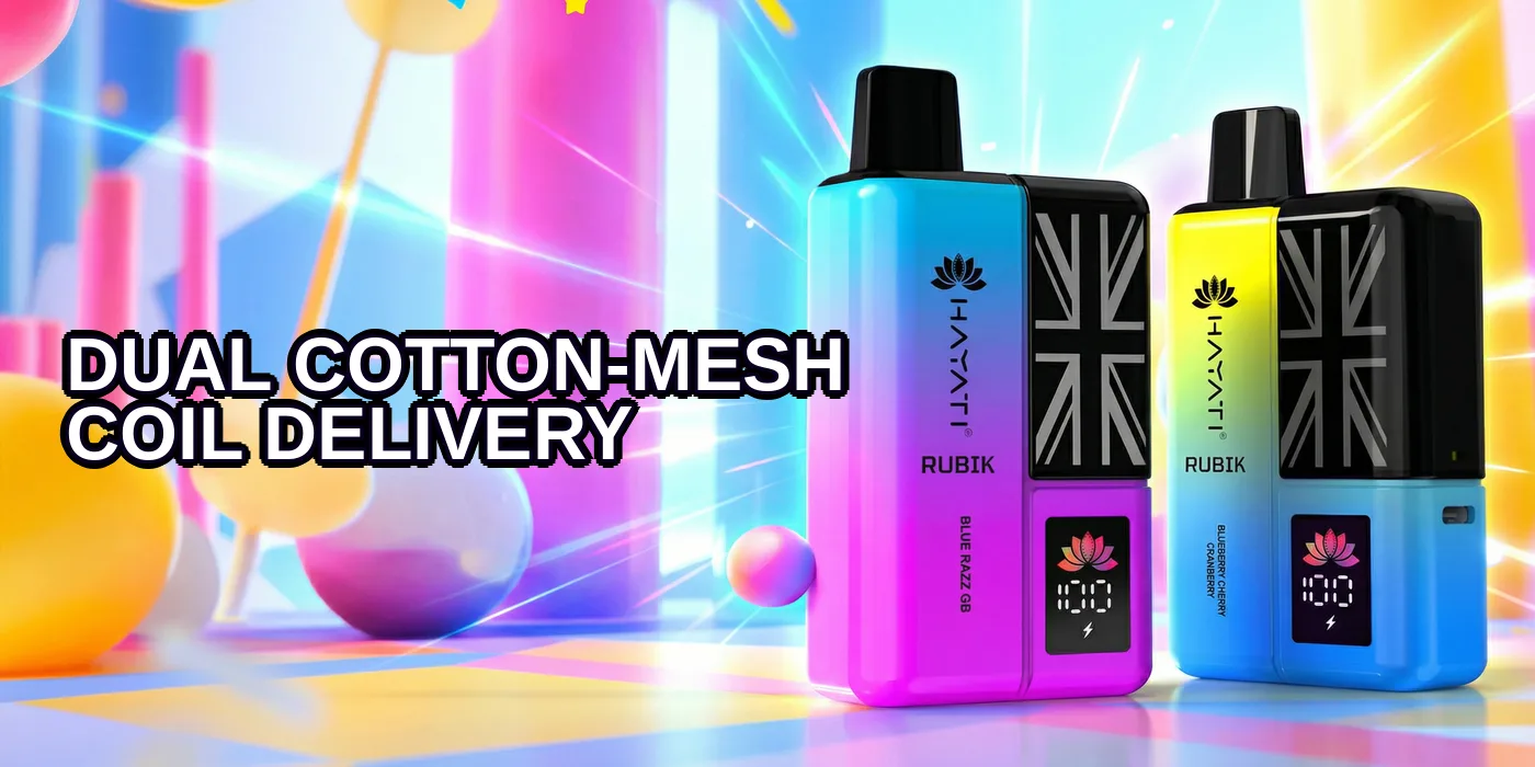 Dual Cotton-Mesh Coil Delivery