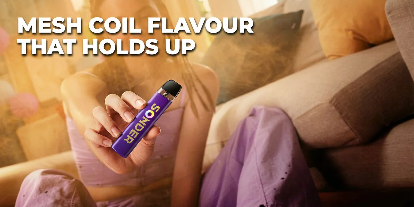 Mesh Coil Flavour That Holds Up