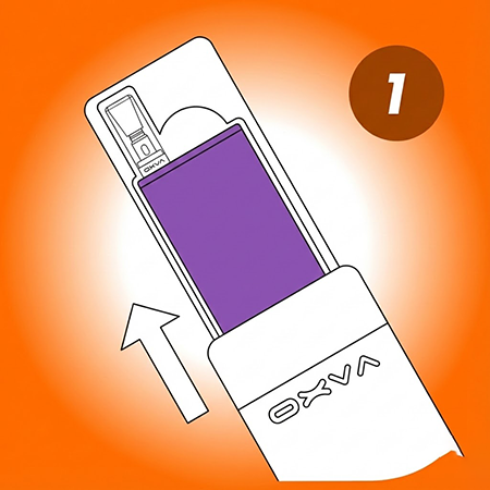 OXVA Slim Stick Pod Kit Remove your Slim Stick from the box and packet.