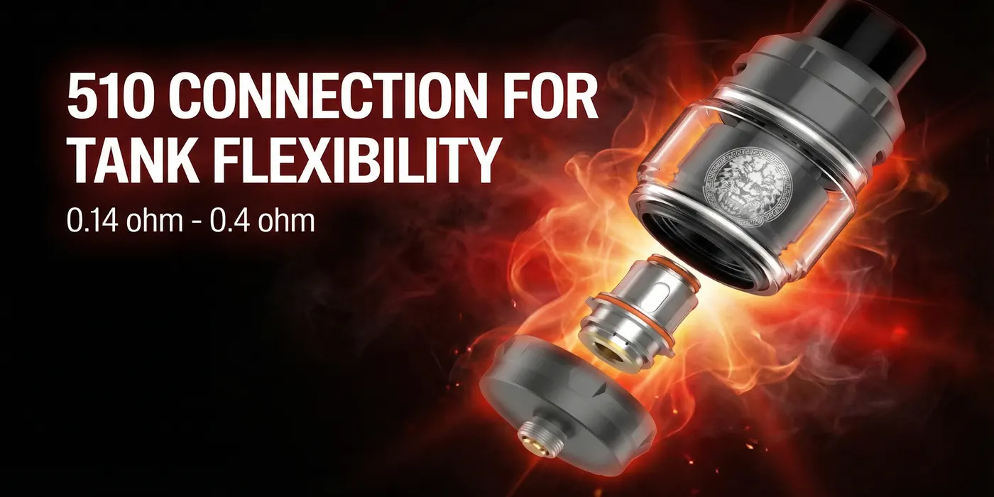 510 Connection For Tank Flexibility
