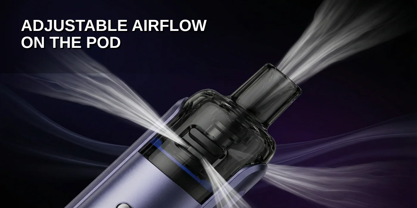 Adjustable Airflow on the Pod
