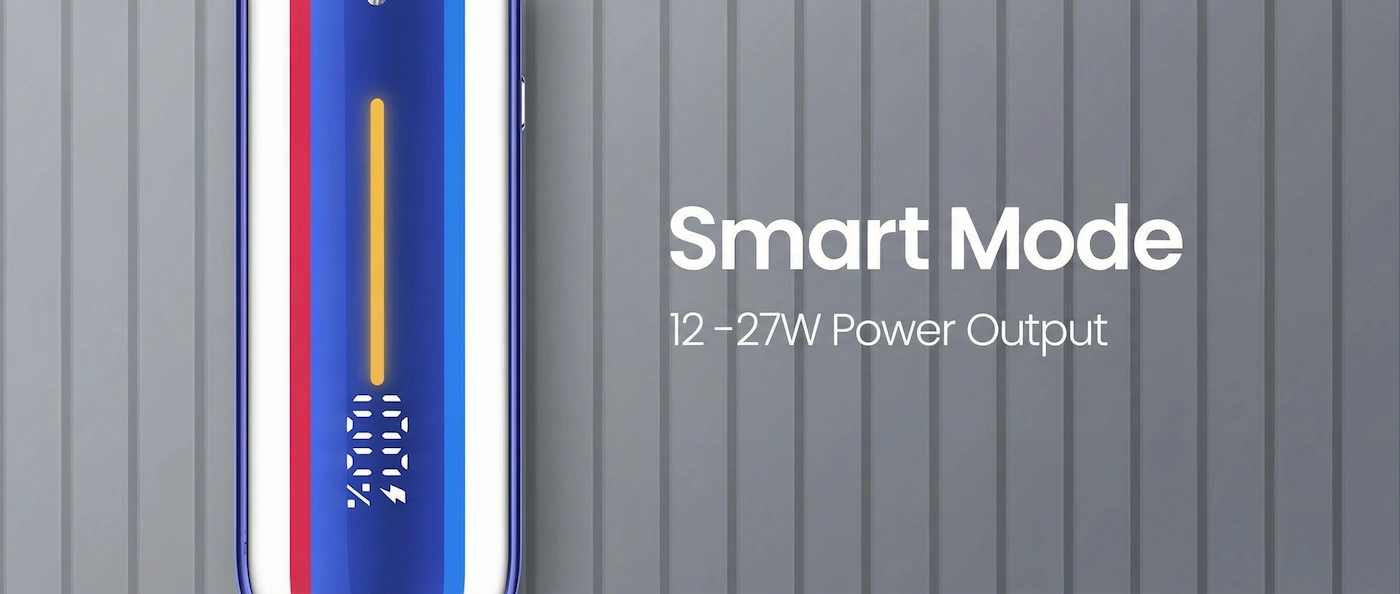 Aspire Pixo Aura 12-27W Power Output