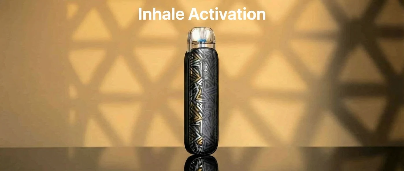 Aspire Pixo Aura Inhale Activation
