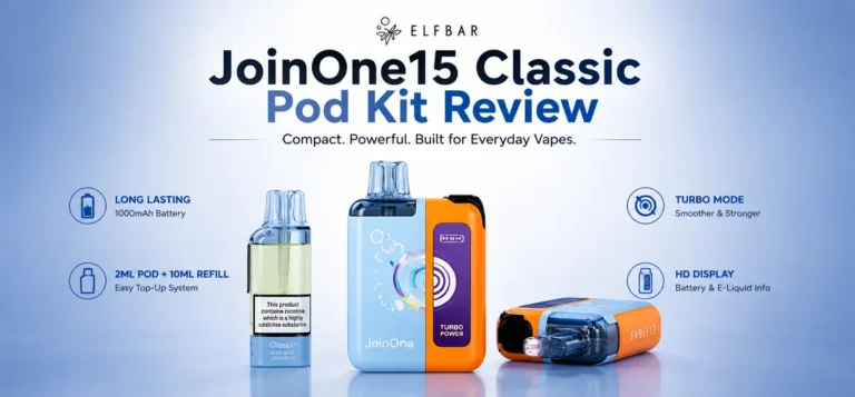 Elf Bar JoinOne15 Classic Pod Kit Review