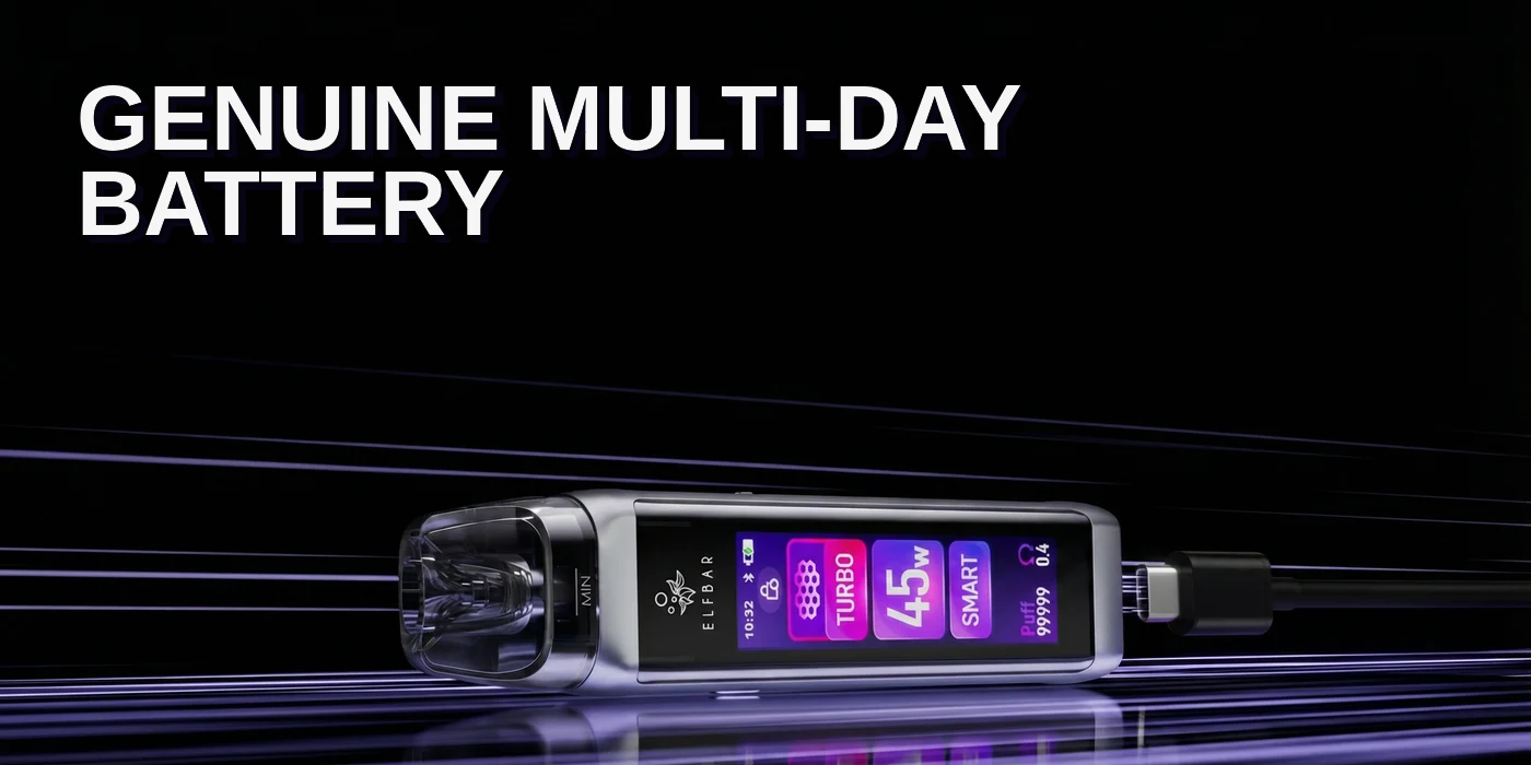 Genuine Multi-Day Battery