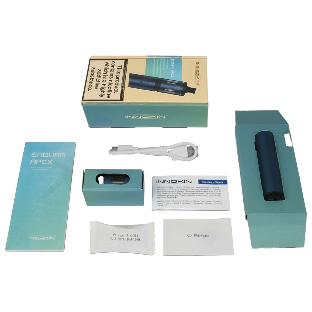 Innokin Endura Apex Vape Kit What's in the Box
