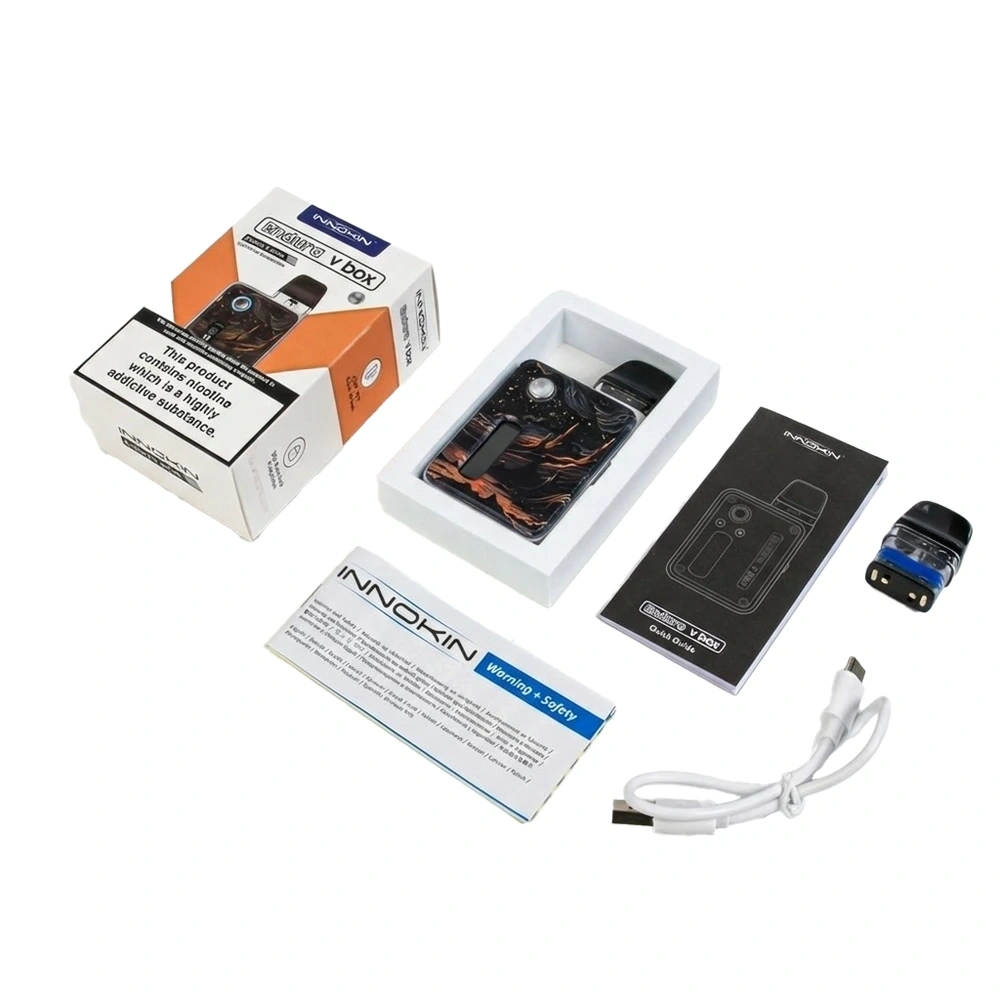 Innokin Endura V Box Vape Kit What's in the Box