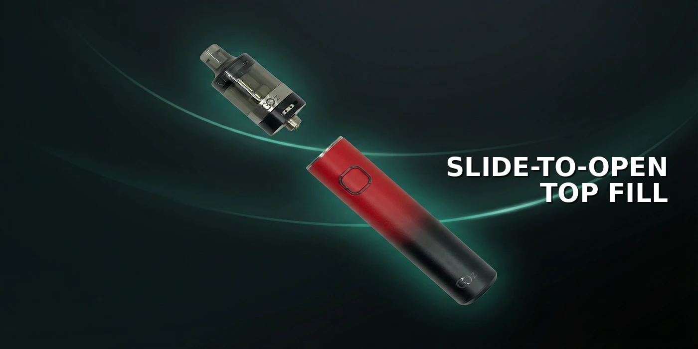 Slide-to-Open Top Fill
