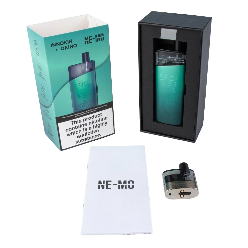 Innokin Ne-Mo Vape Kit What's in the Box