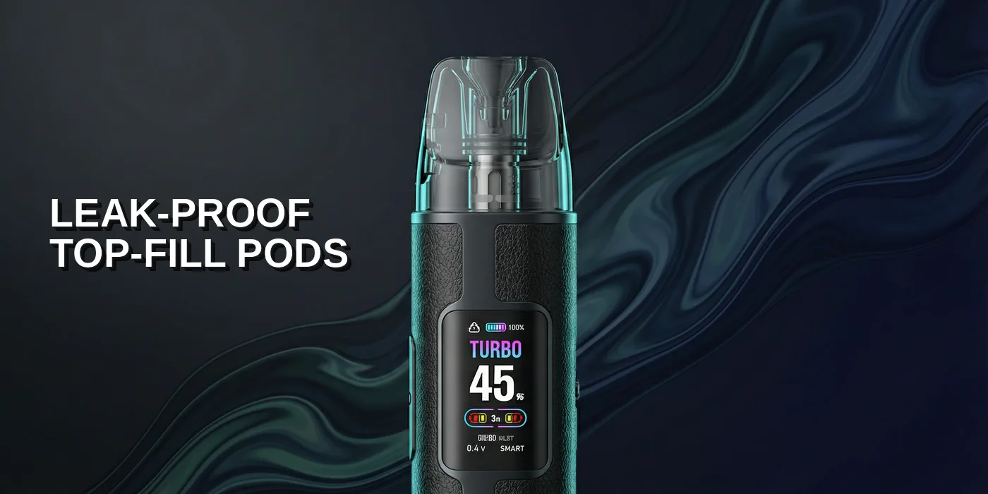 Leak-Proof Top-Fill Pods