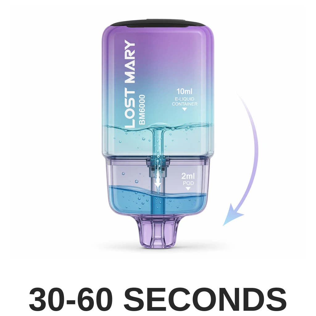Lost Mary BM6000 Pod Kit Step3