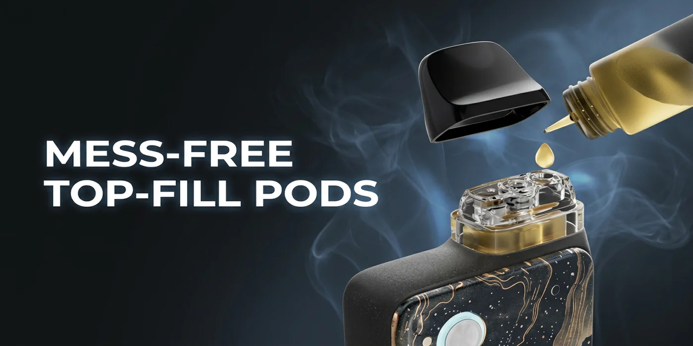 Mess-Free Top-Fill Pods