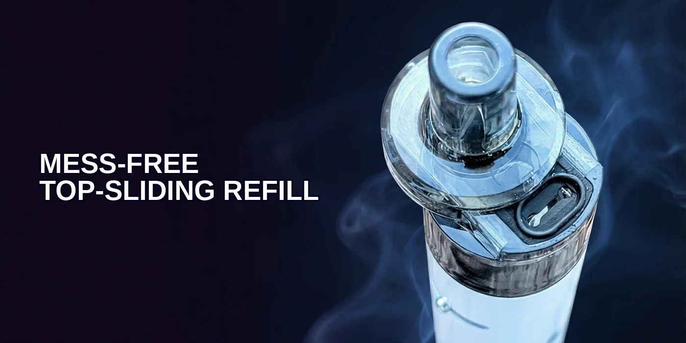 Mess-Free Top-Sliding Refill