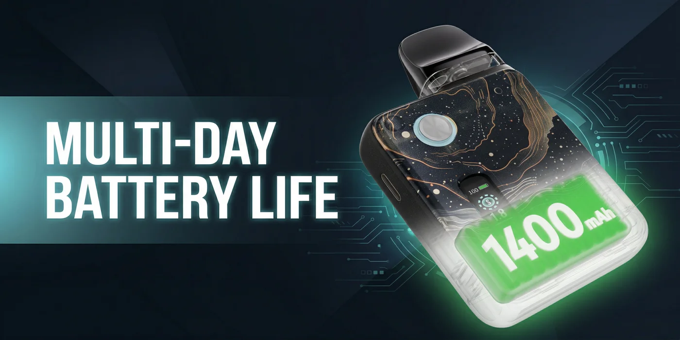 Multi-Day Battery Life