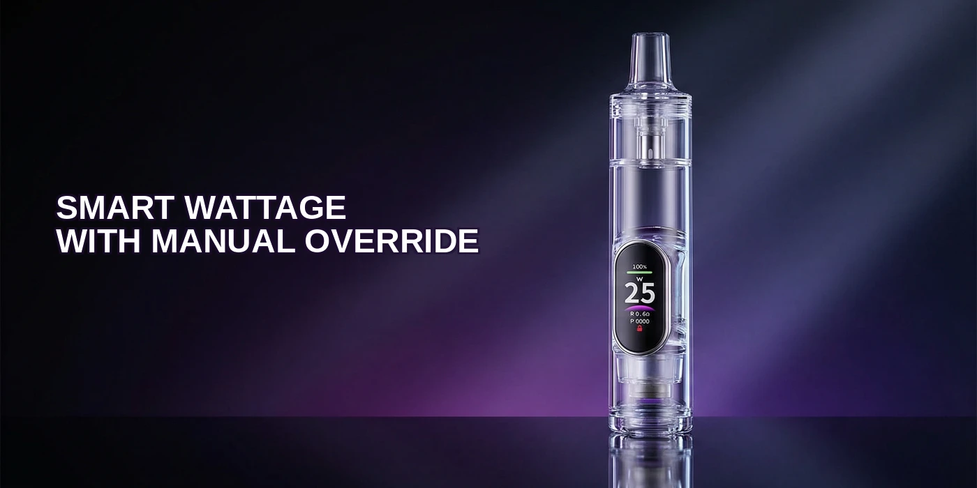 Smart Wattage With Manual Override