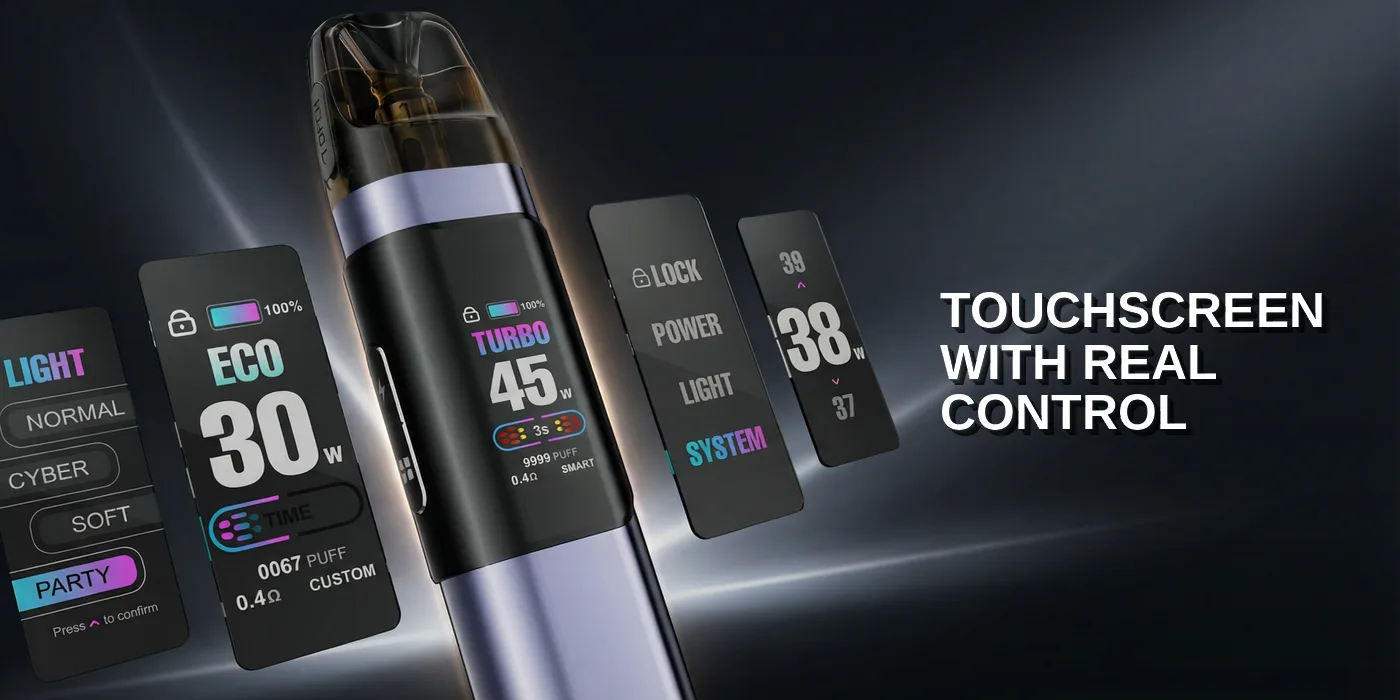 Touchscreen With Real Control