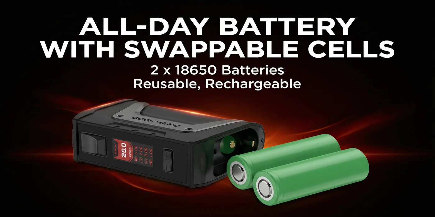 All-Day Battery With Swappable Cells