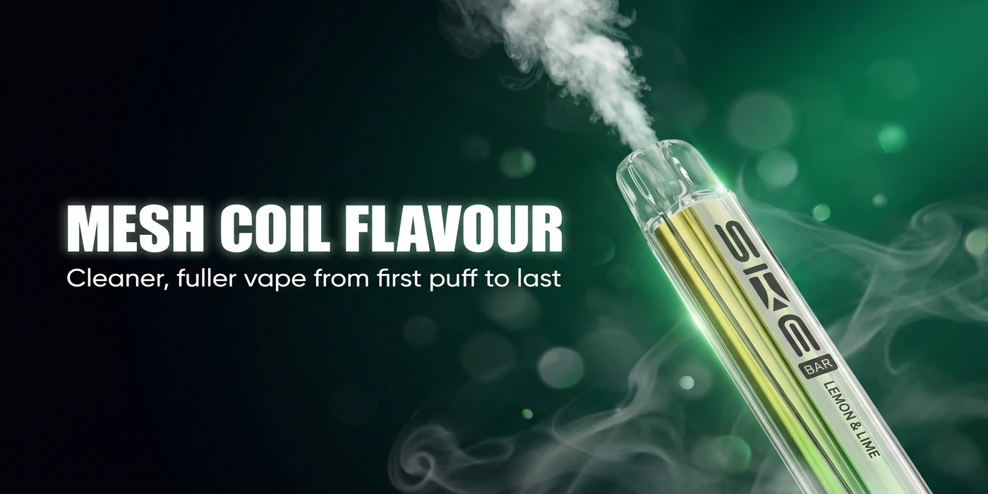Consistent flavour from the mesh pod